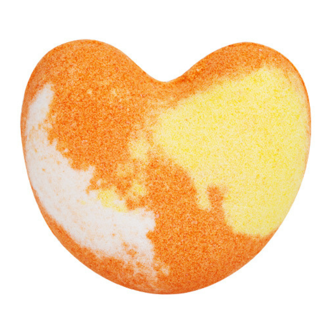 Single Mini Bath Bomb 100g Heart Version