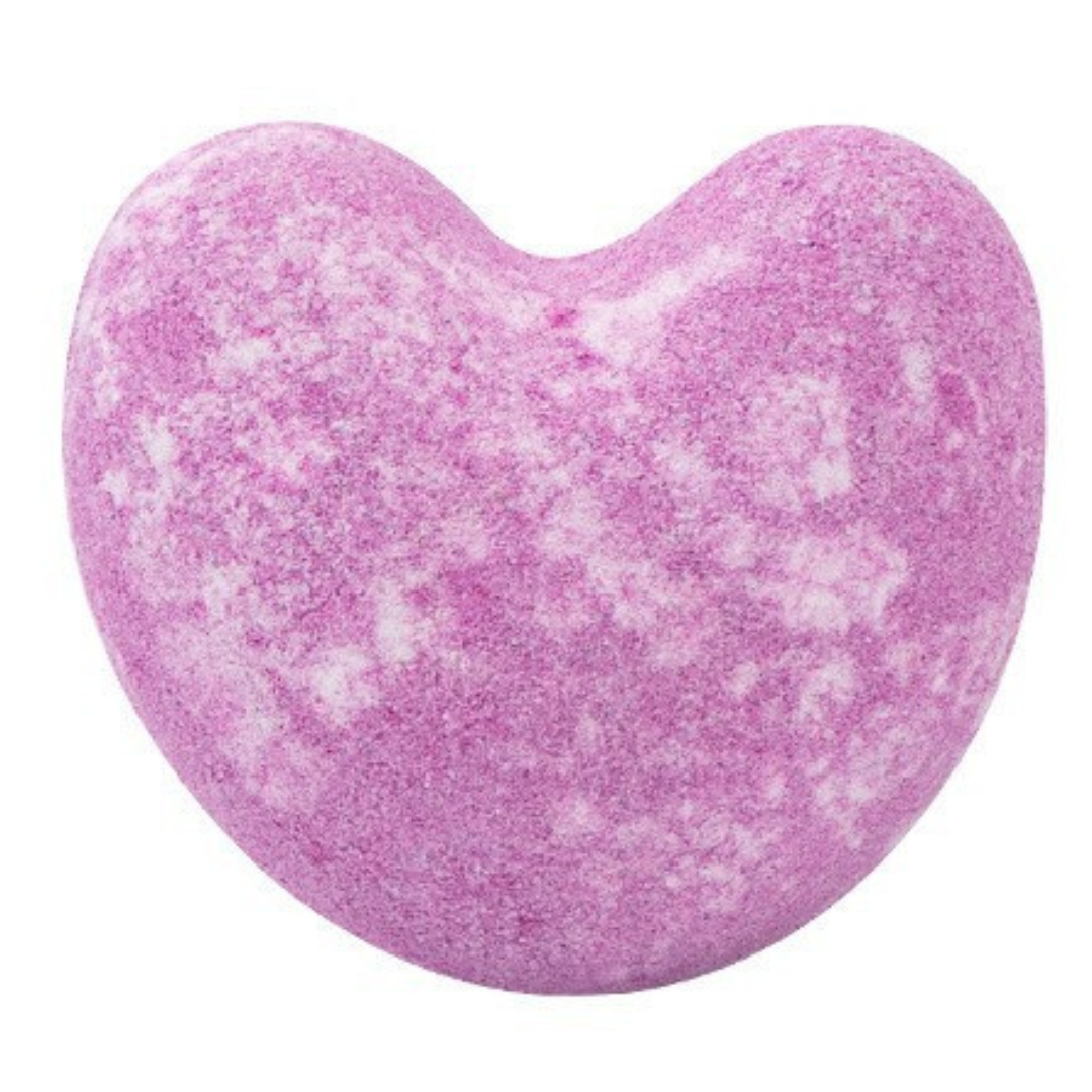 Single Mini Bath Bomb 100g Heart Version