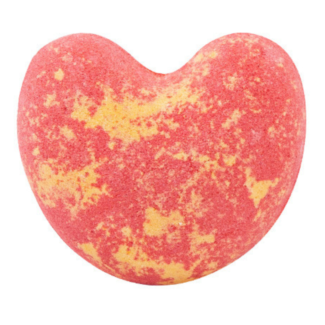 Single Mini Bath Bomb 100g Heart Version