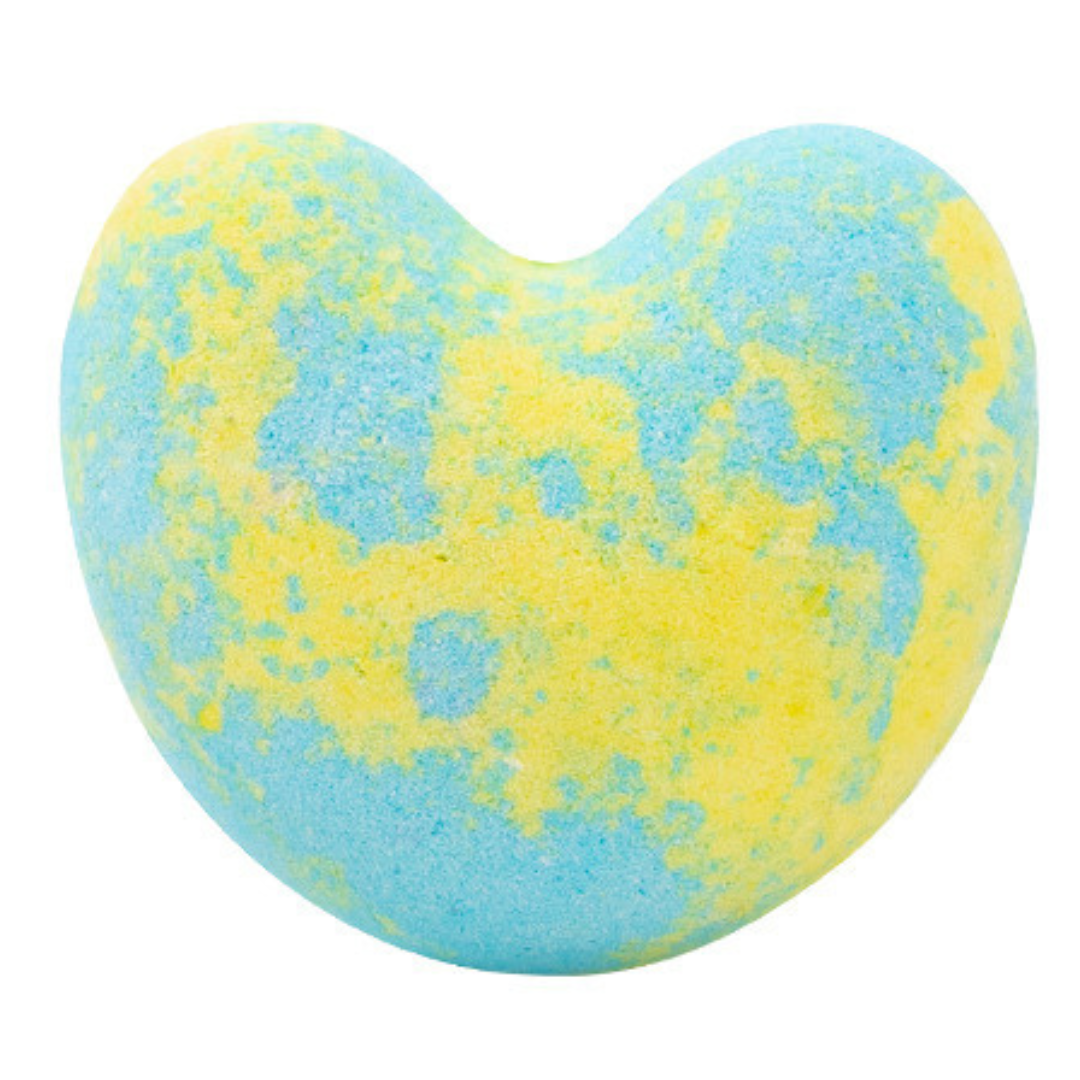 Single Mini Bath Bomb 100g Heart Version