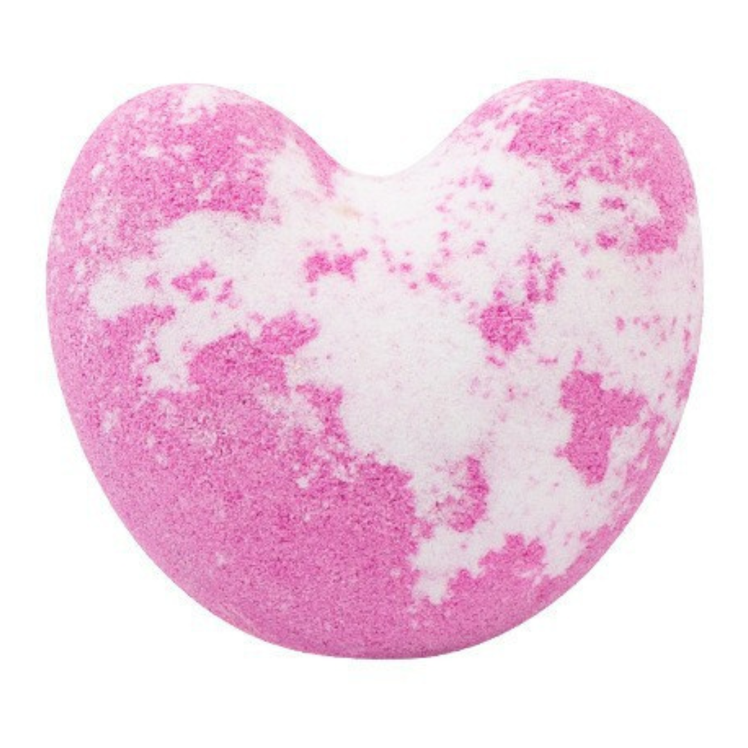 Single Mini Bath Bomb 100g Heart Version