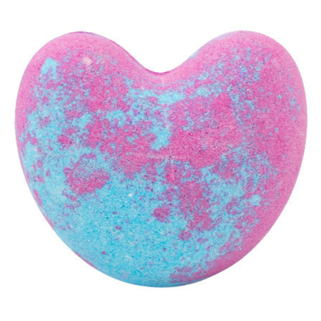 Single Mini Bath Bomb 100g Heart Version