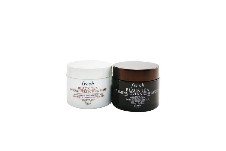 Black Tea Age-Delay For Night & Day Set: Black Tea Instant Perfecting Mask 100ml + Black Tea Firming Overnight Mask 100ml